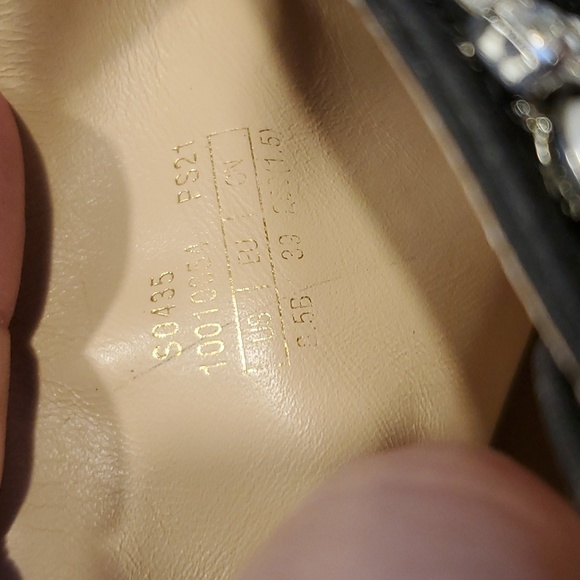 Stuart Weitzman Arista Shine Crystal Pearl Black Suede Ankle Booties Size 8.5B - Picture 8 of 16